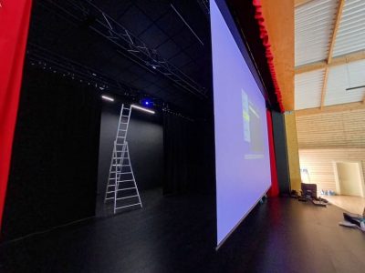 installation scène diaporama
