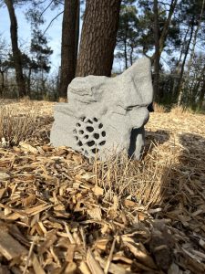 sonorisation enceinte effet pierre